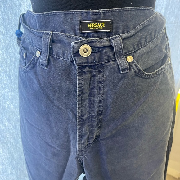 Vintage Versace Jeans Couture Baggy Pants – Made in Italy – Size 34 (EU 48) - Picture 1 of 8
